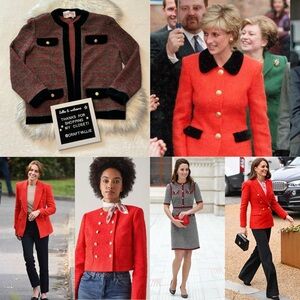 Vintage Castleberry Red Tweed Jacket | Women’s 10